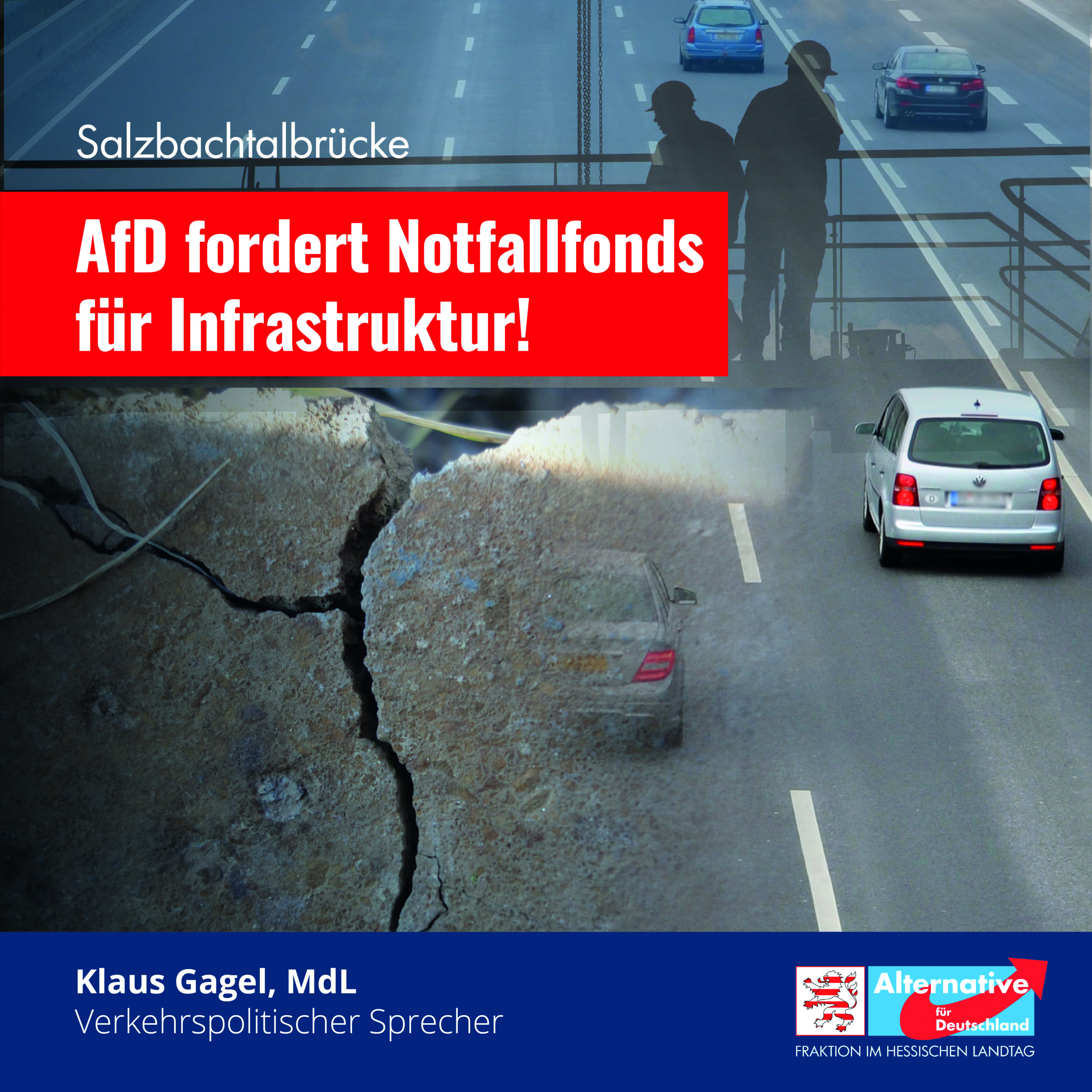 You are currently viewing Salzbachtalbrücke: AfD fordert Notfallfonds für Infrastruktur