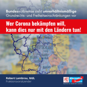 Read more about the article „Wer Corona bekämpfen will, kann dies nur mit den Ländern tun“