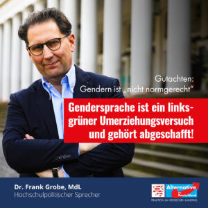 Read more about the article Gutachten: Gendern ist „nicht normgerecht“