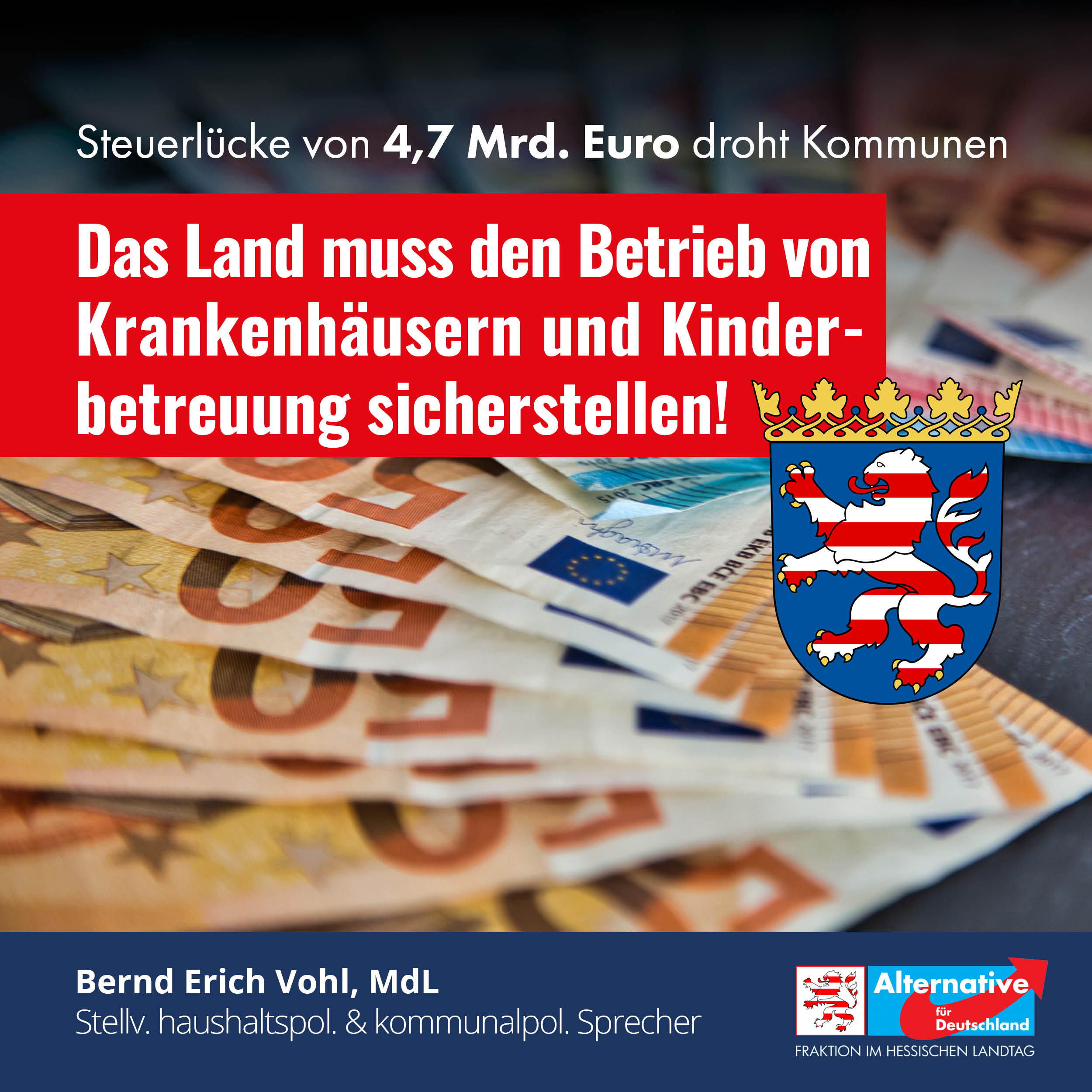 Read more about the article Land Hessen darf Kommunen nicht weiter finanziell überlasten