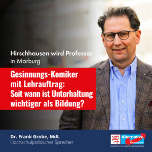 Read more about the article Hirschhausen wird Professor in Marburg