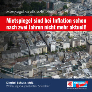 Read more about the article Mietspiegel sind bei Inflation schon nach zwei Jahren nicht mehr aktuell