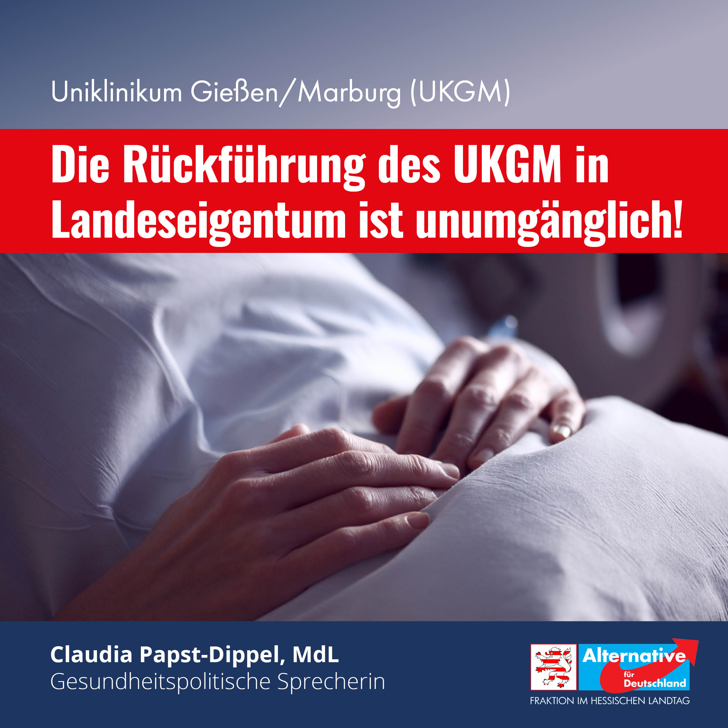 Read more about the article Die Rückführung des UKGM in Landeseigentum ist unumgänglich