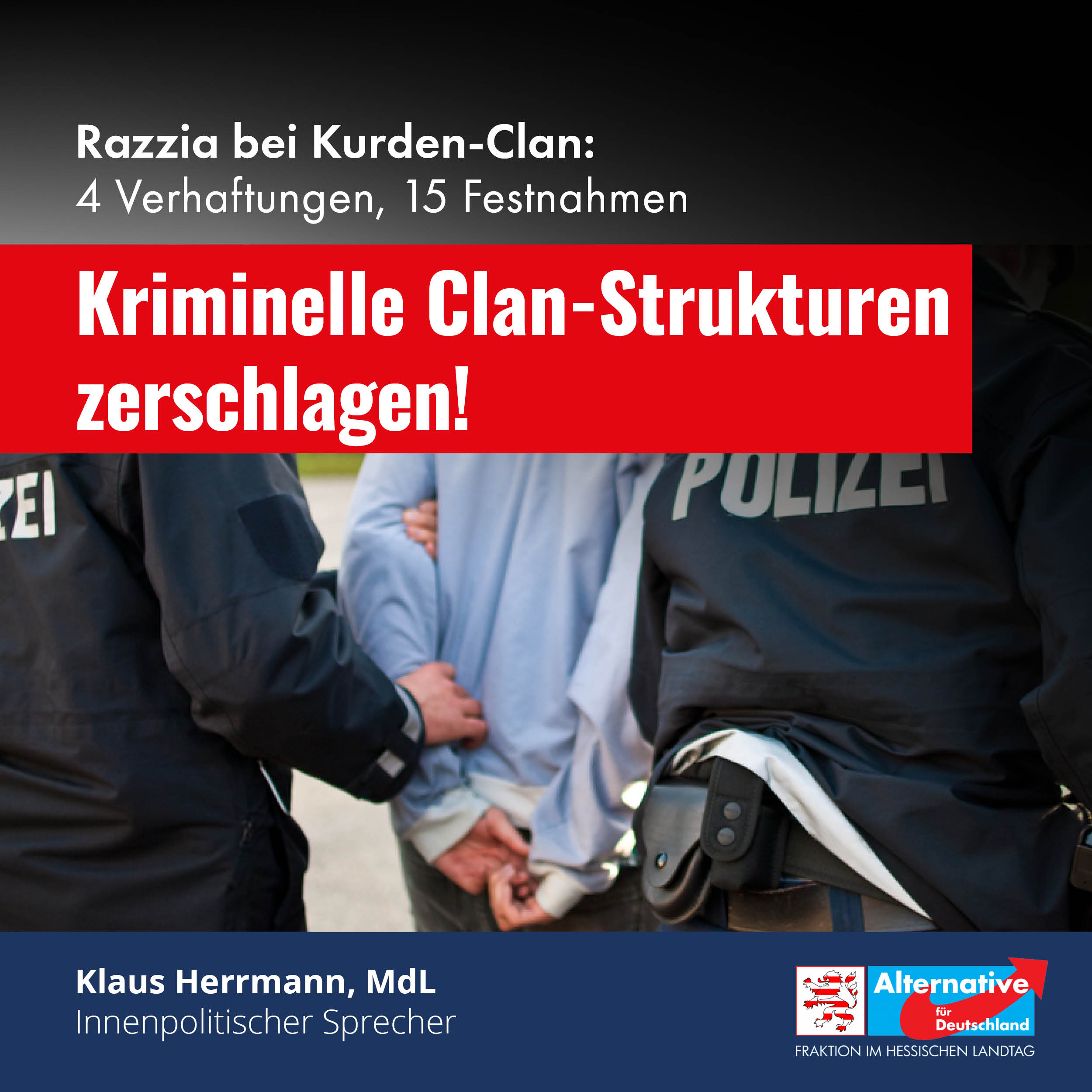 You are currently viewing Kriminelle Clan-Strukturen zerschlagen!