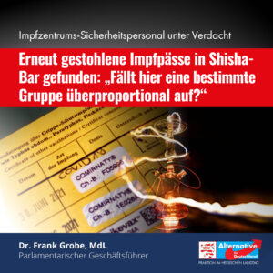 Read more about the article Erneut gestohlene Impfpässe in Shisha-Bar gefunden