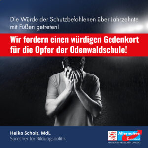Read more about the article Die Zeit ist reif für einen würdigen Gedenkort für die Opfer der Odenwaldschule