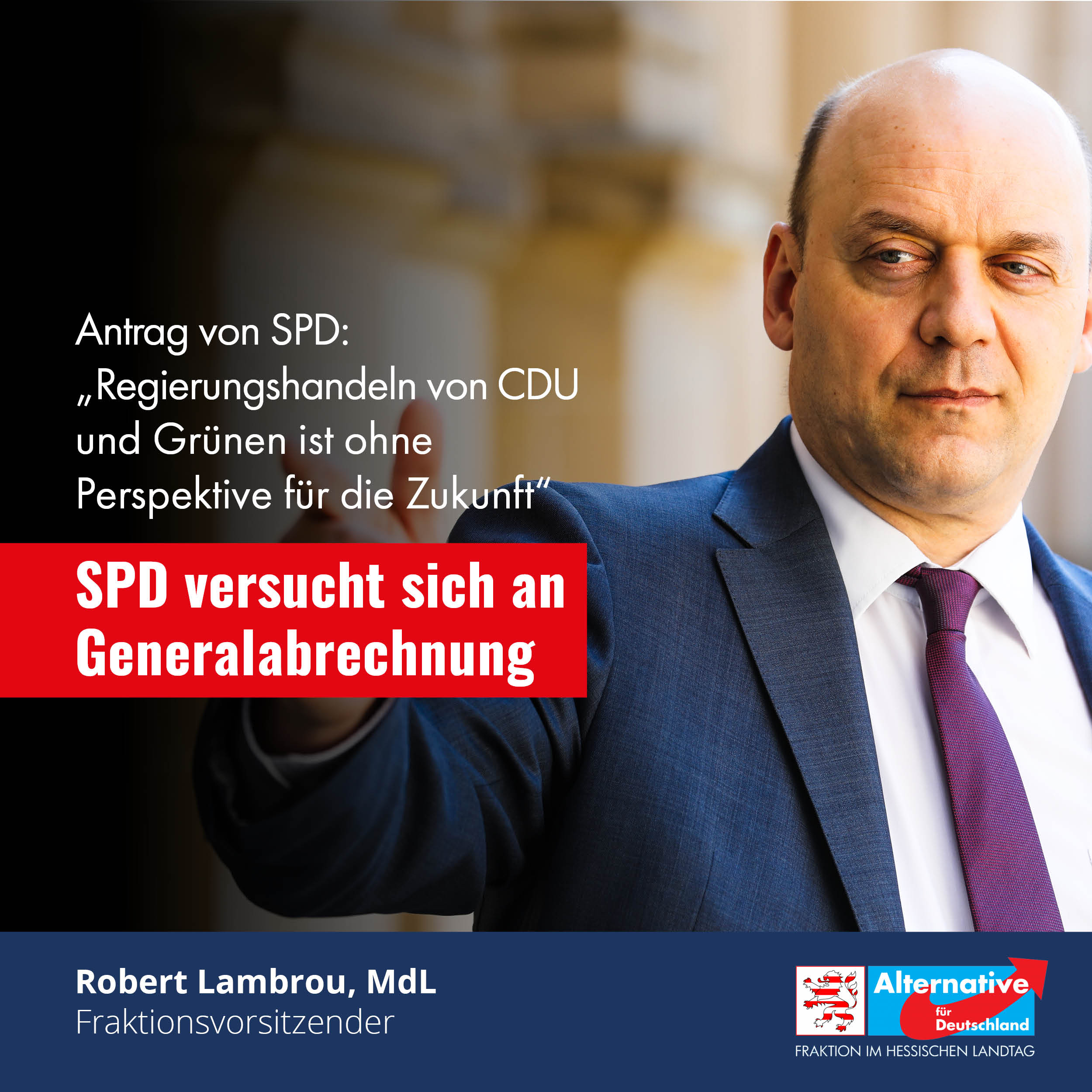 Read more about the article SPD versucht sich an Generalabrechnung