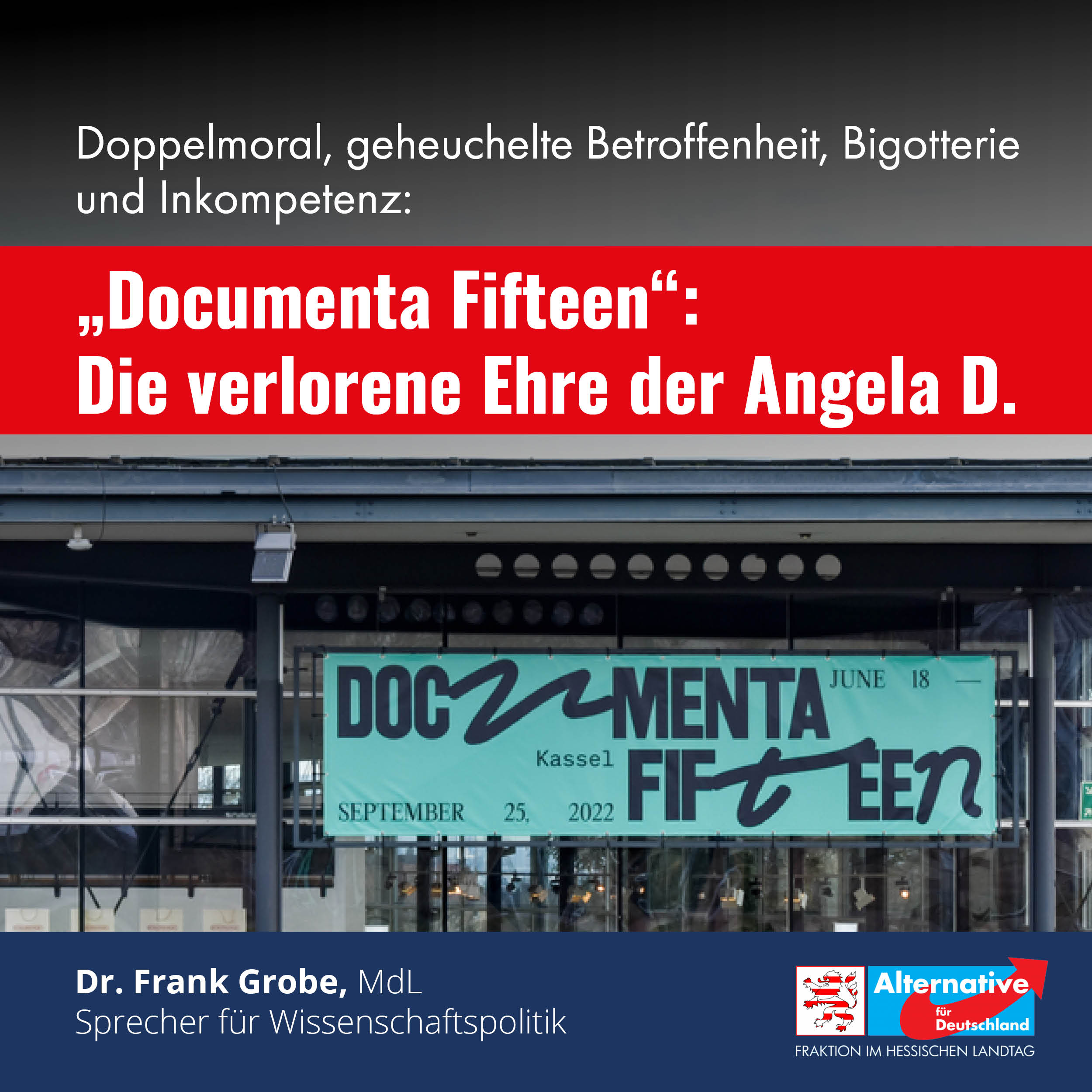 You are currently viewing „Documenta Fifteen“: Die verlorene Ehre der Angela D.