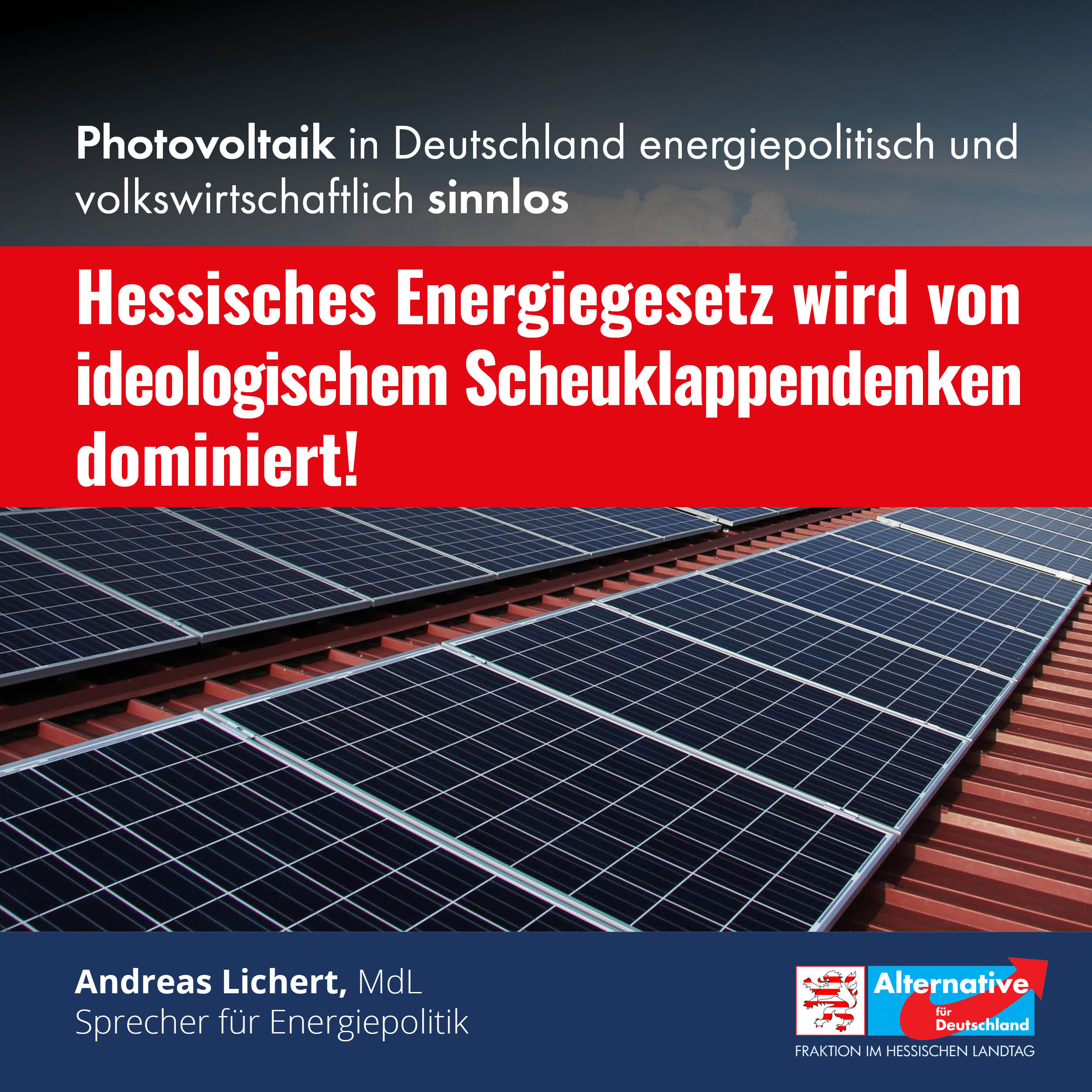 You are currently viewing Hessisches Energiegesetz ist unausgegoren und wird von ideologischem Scheuklappendenken dominiert