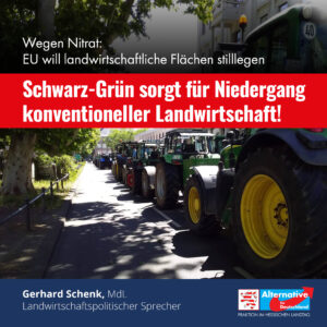 Read more about the article Wegen Nitrat: EU will landwirtschaftliche Flächen stilllegen