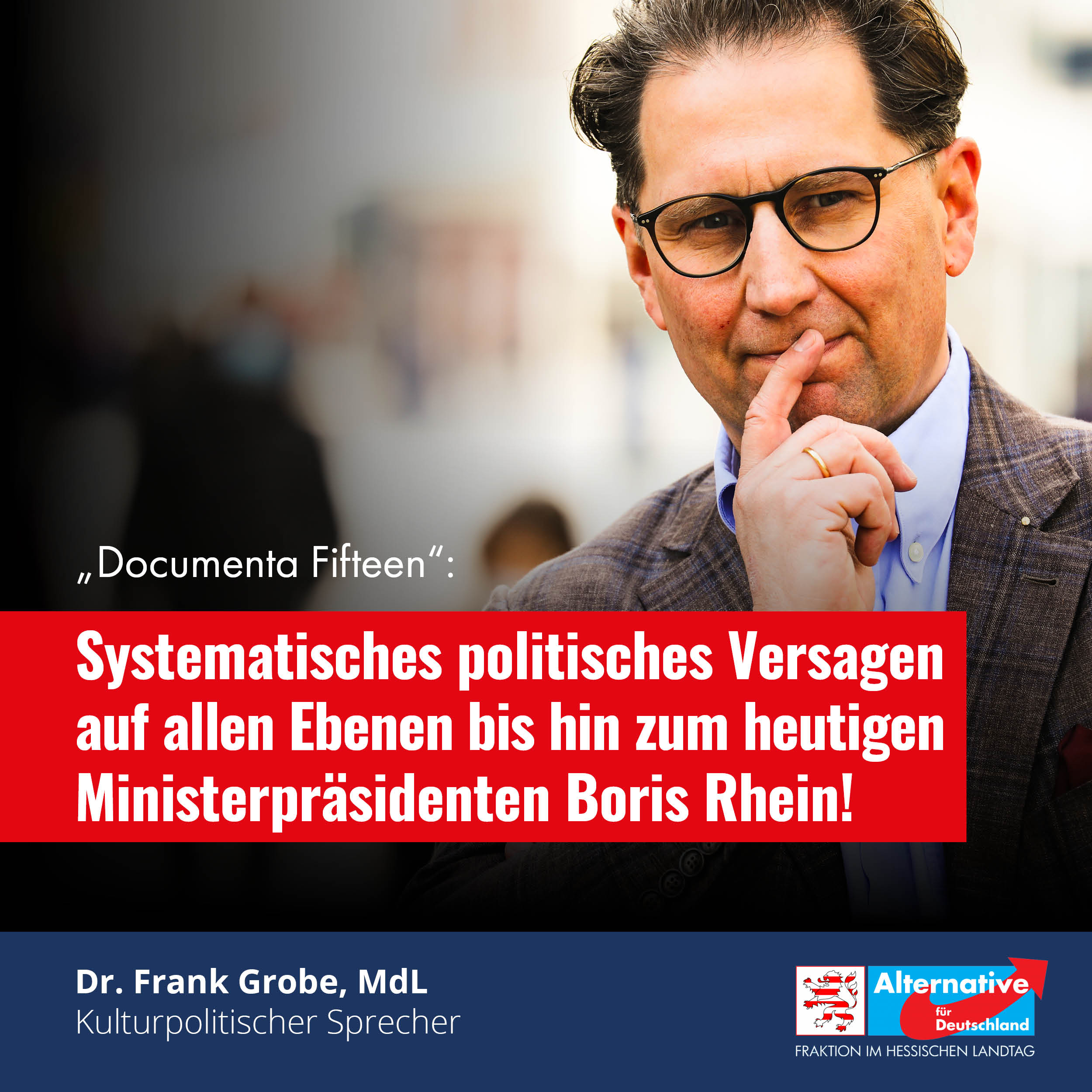 You are currently viewing „Documenta Fifteen“: Systematisches politisches Versagen auf allen Ebenen bis hin zum heutigen Ministerpräsidenten Boris Rhein