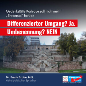 Read more about the article Ehrenmal: „Differenzierter Umgang? Ja. Umbenennung? Nein“
