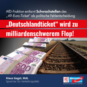 Read more about the article „Deutschlandticket“ wird zu milliardenschwerem Flopp