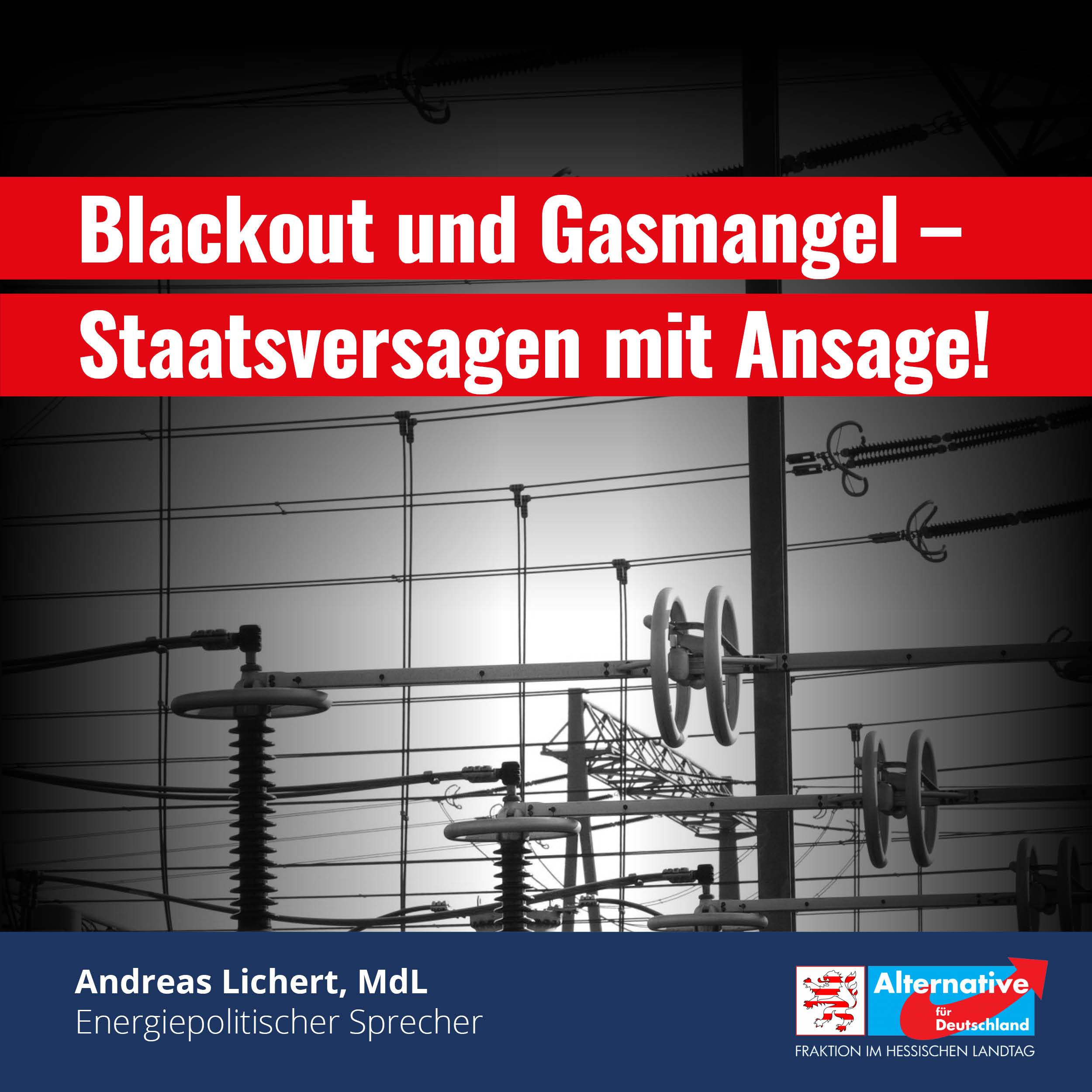 Read more about the article Blackout und Gasmangel – Staatsversagen mit Ansage!