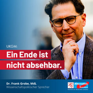 Read more about the article UKGM: „Ein Ende ist nicht absehbar“