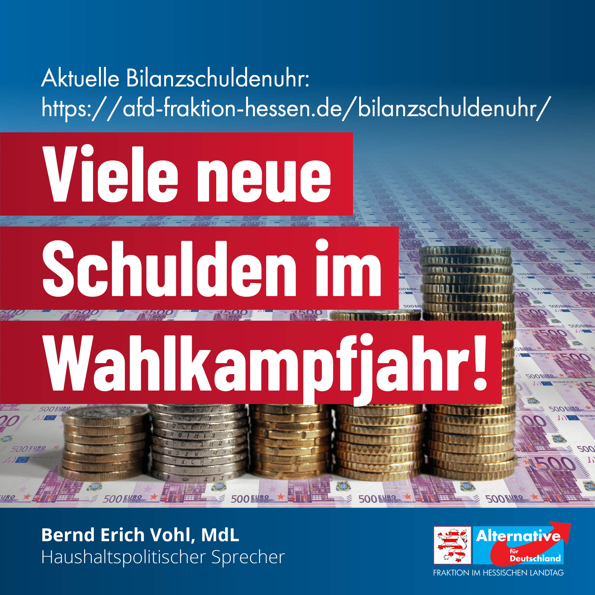 Read more about the article Viele neuen Schulden im Wahlkampfjahr
