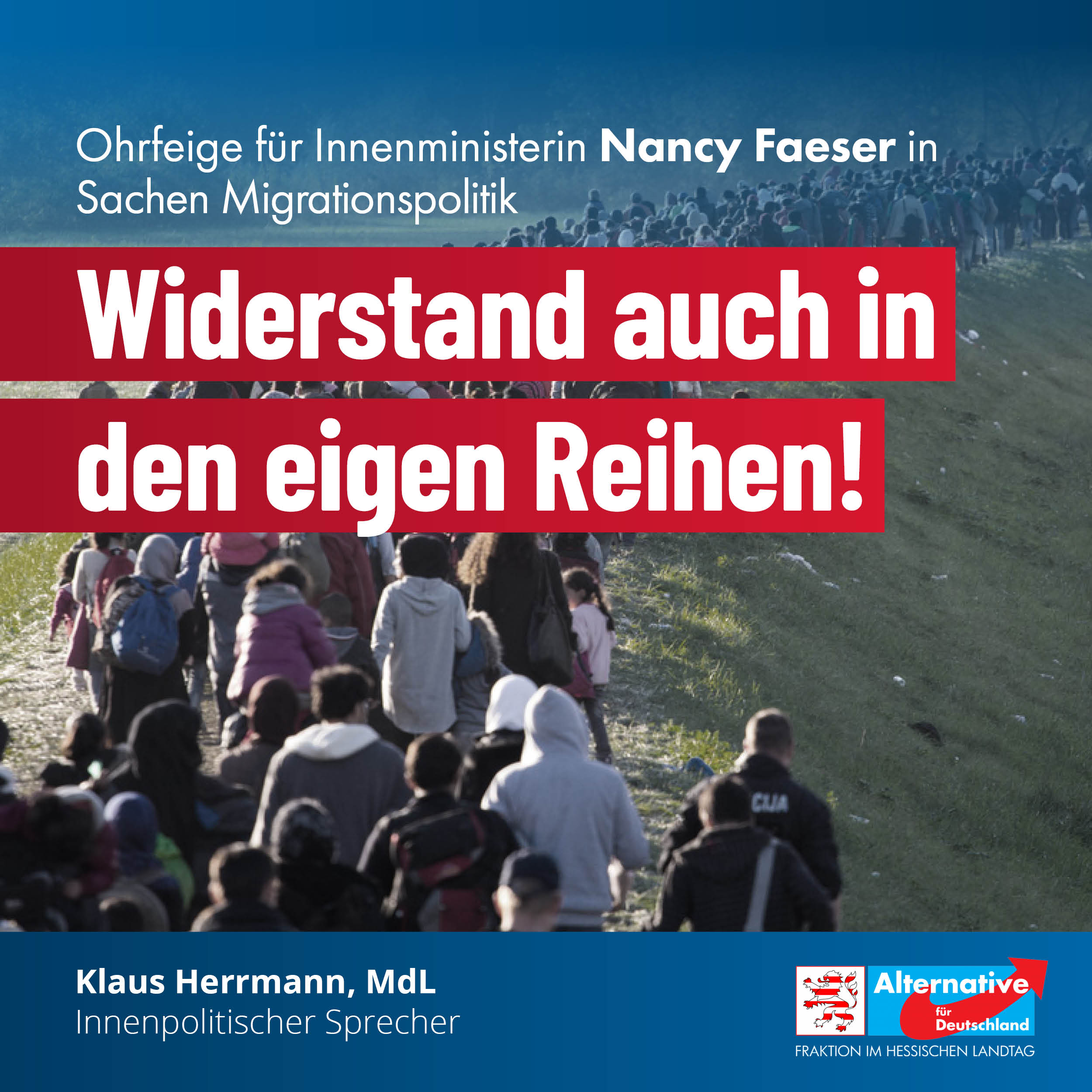 You are currently viewing Ohrfeige für Innenministerin Nancy Faeser: