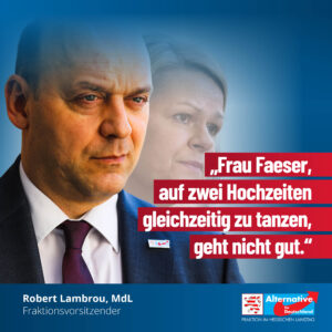 Read more about the article <strong>Ministeramt als Rückversicherung zeugt von wenig Vertrauen in Nancy Faesers Spitzenkandidatur</strong>
