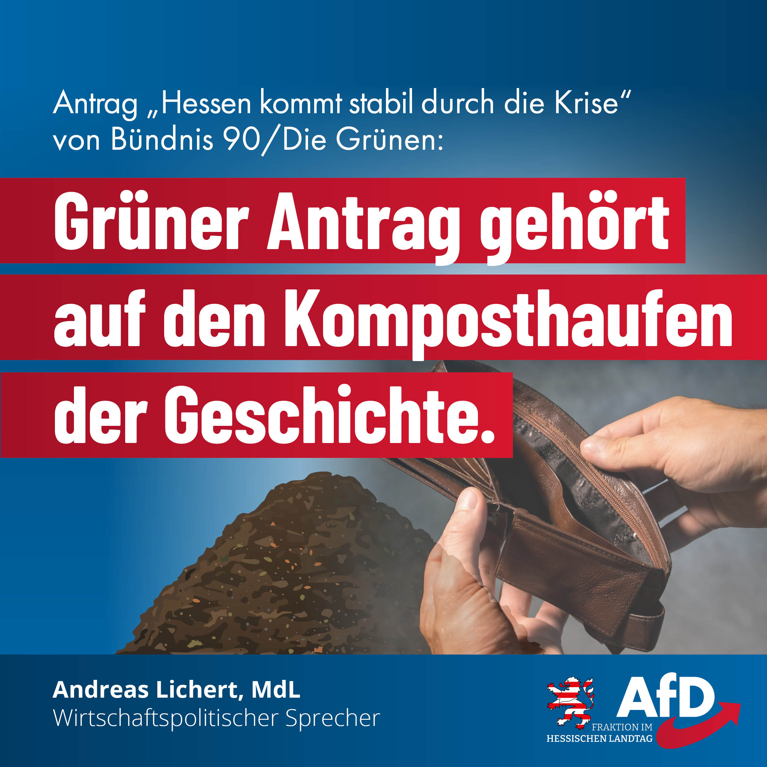Read more about the article Grüner Antrag gehört auf den Komposthaufen der Geschichte