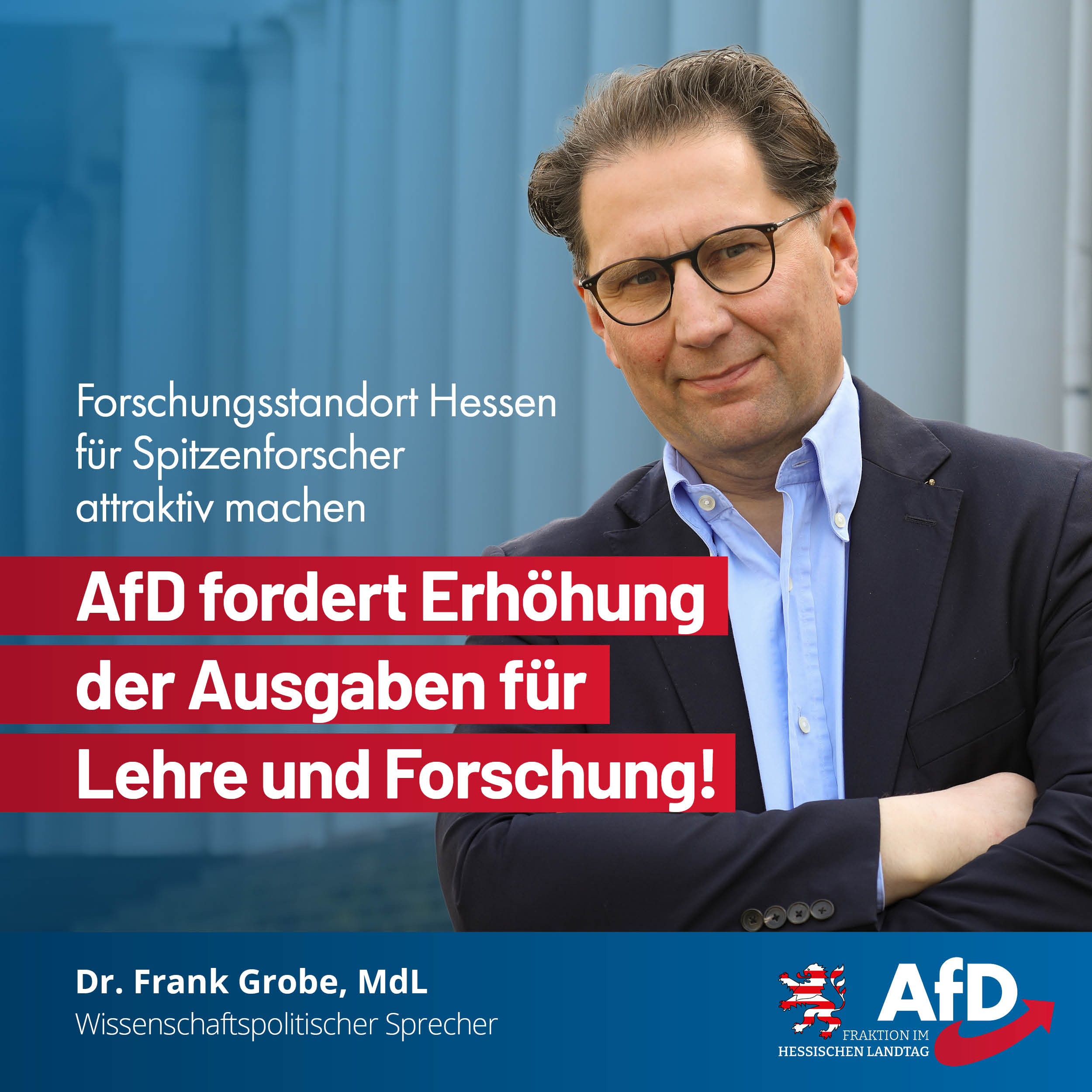 Read more about the article AfD fordert Erhöhung der Ausgaben für Lehre und Forschung