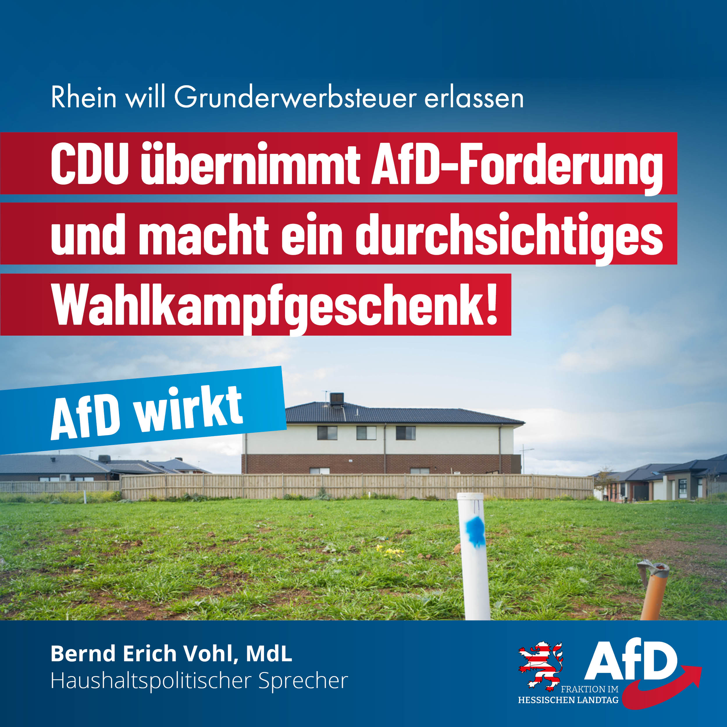 Read more about the article CDU verteilt erstes Wahlkampfgeschenk und übernimmt AfD-Forderung