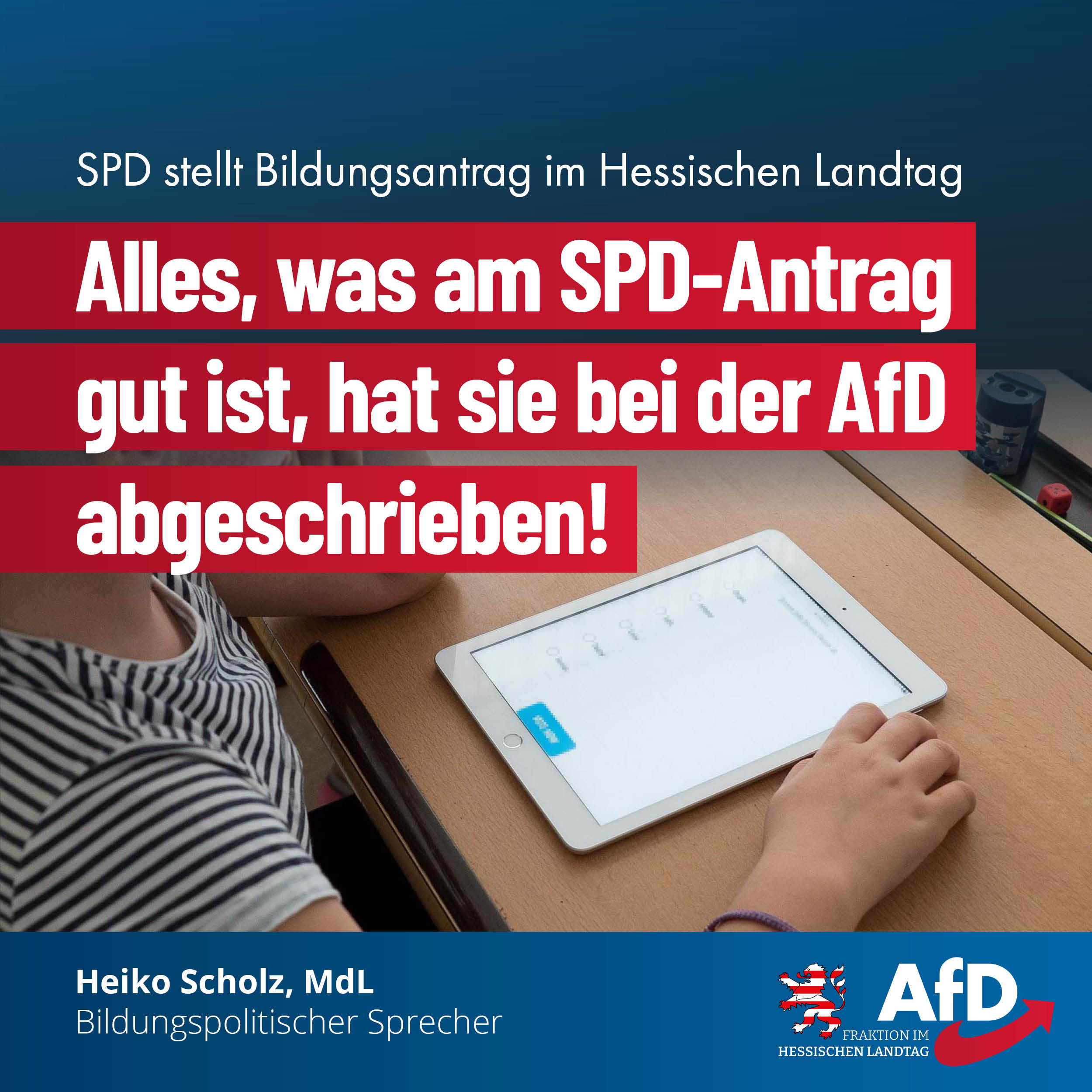 You are currently viewing Alles, was am SPD-Antrag gut ist, hat sie bei der AfD abgeschrieben