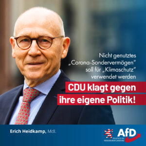 Read more about the article CDU klagt gegen ihre eigene Politik