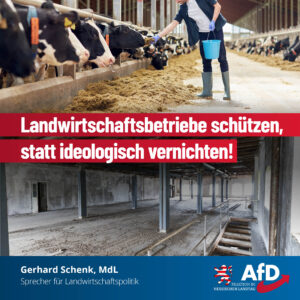 Read more about the article Landwirtschaftsbetriebe schützen statt vernichten