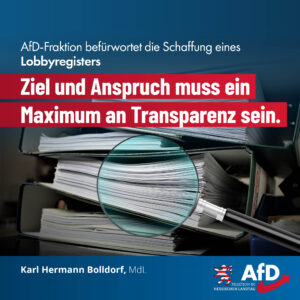 Read more about the article Lobbyregisterentwurf von CDU, Grünen und FDP ist eine vertane Chance – und das rückwirkend