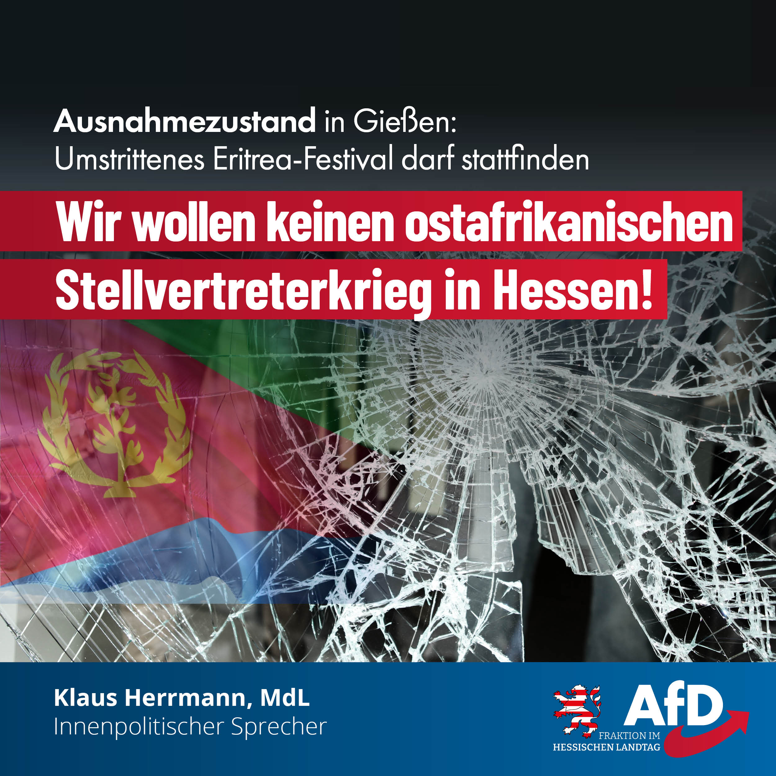 Read more about the article Ostafrikanischen Stellvertreterkrieg in Hessen verhindern