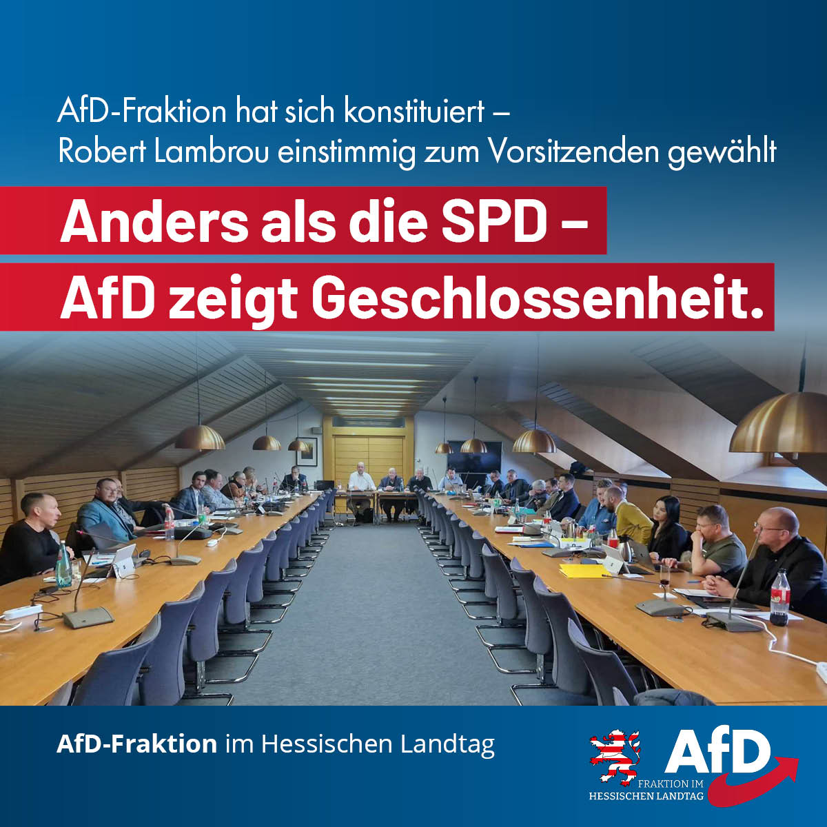 Read more about the article AfD-Fraktion hat sich konstituiert – Robert Lambrou einstimmig zum Vorsitzenden gewählt