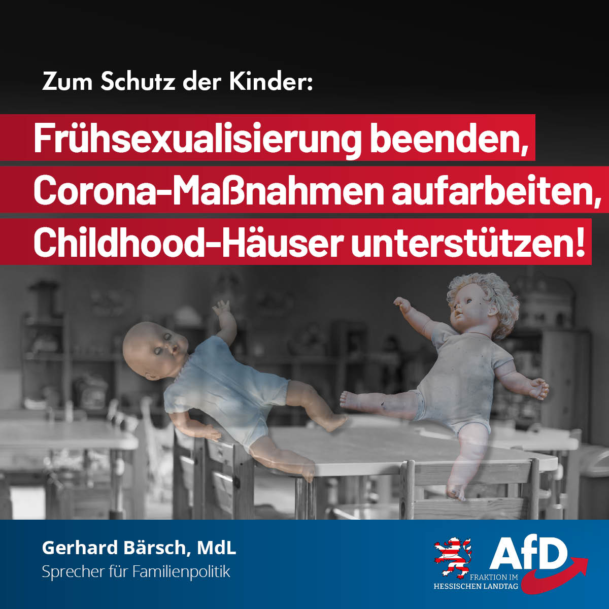 Du betrachtest gerade Kinderschutz: Frühsexualisierung beenden, Corona-Maßnahmen aufarbeiten, Childhood-Häuser unterstützen!