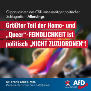 Mehr über den Artikel erfahren Homo- und „Queer“-Feindlichkeit