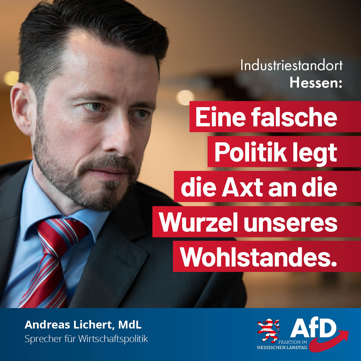 Du betrachtest gerade Industriestandort Hessen: Eine falsche Politik legt die Axt an die Wurzel unseres Wohlstandes