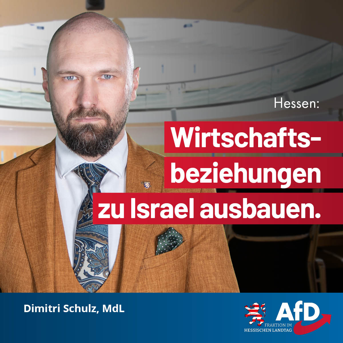 Du betrachtest gerade Hessen: Wirtschaftsbeziehungen zu Israel ausbauen