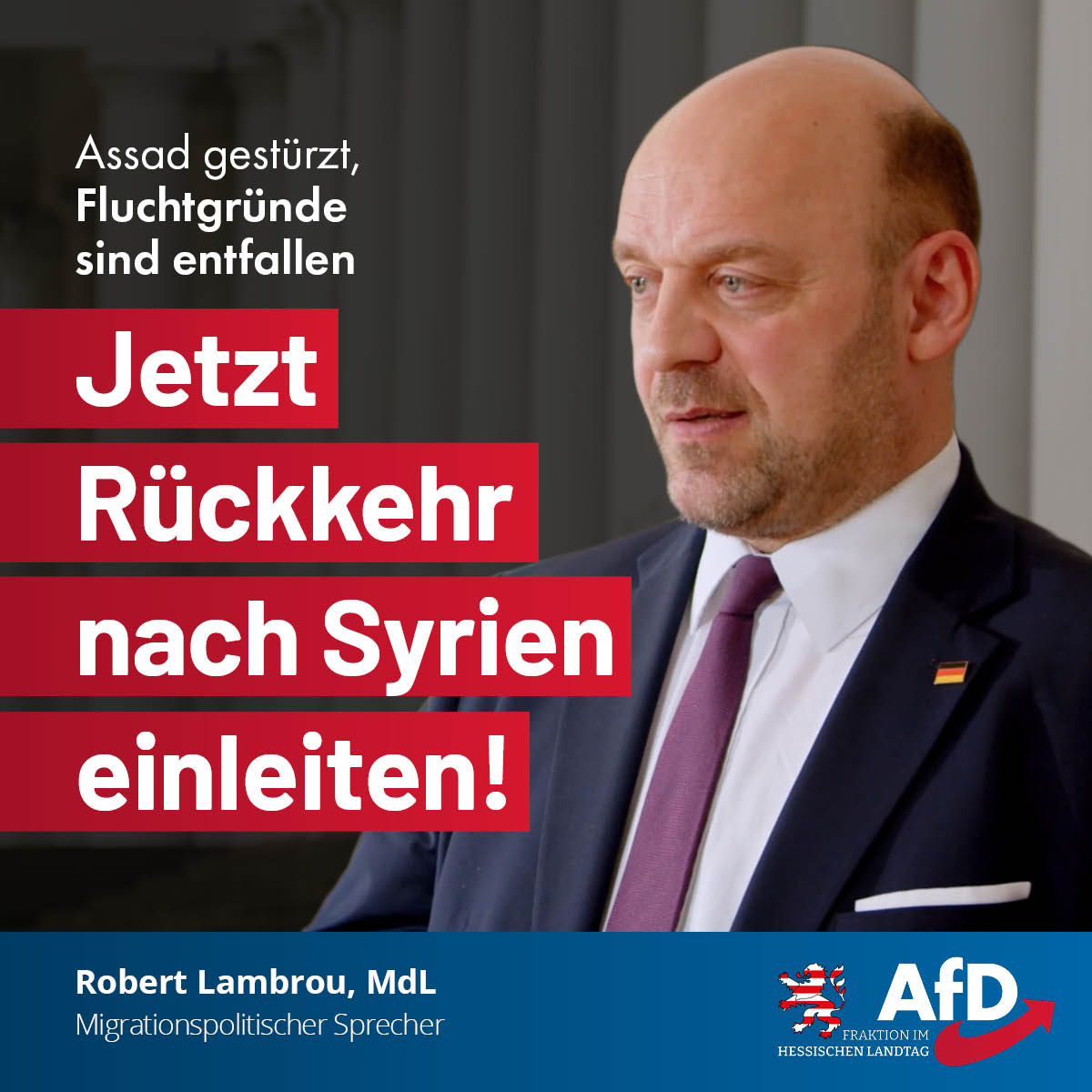 Du betrachtest gerade Assad gestürzt, Fluchtgründe sind entfallen: Jetzt Rückkehr nach Syrien einleiten!