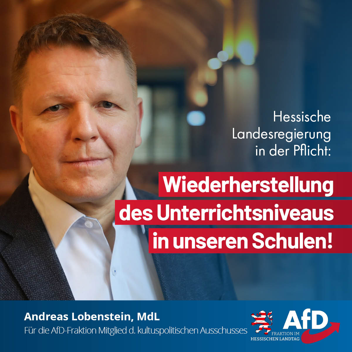 Du betrachtest gerade Hessische Landesregierung in der Pflicht: Wiederherstellung des Unterrichtsniveaus in unseren Schulen!