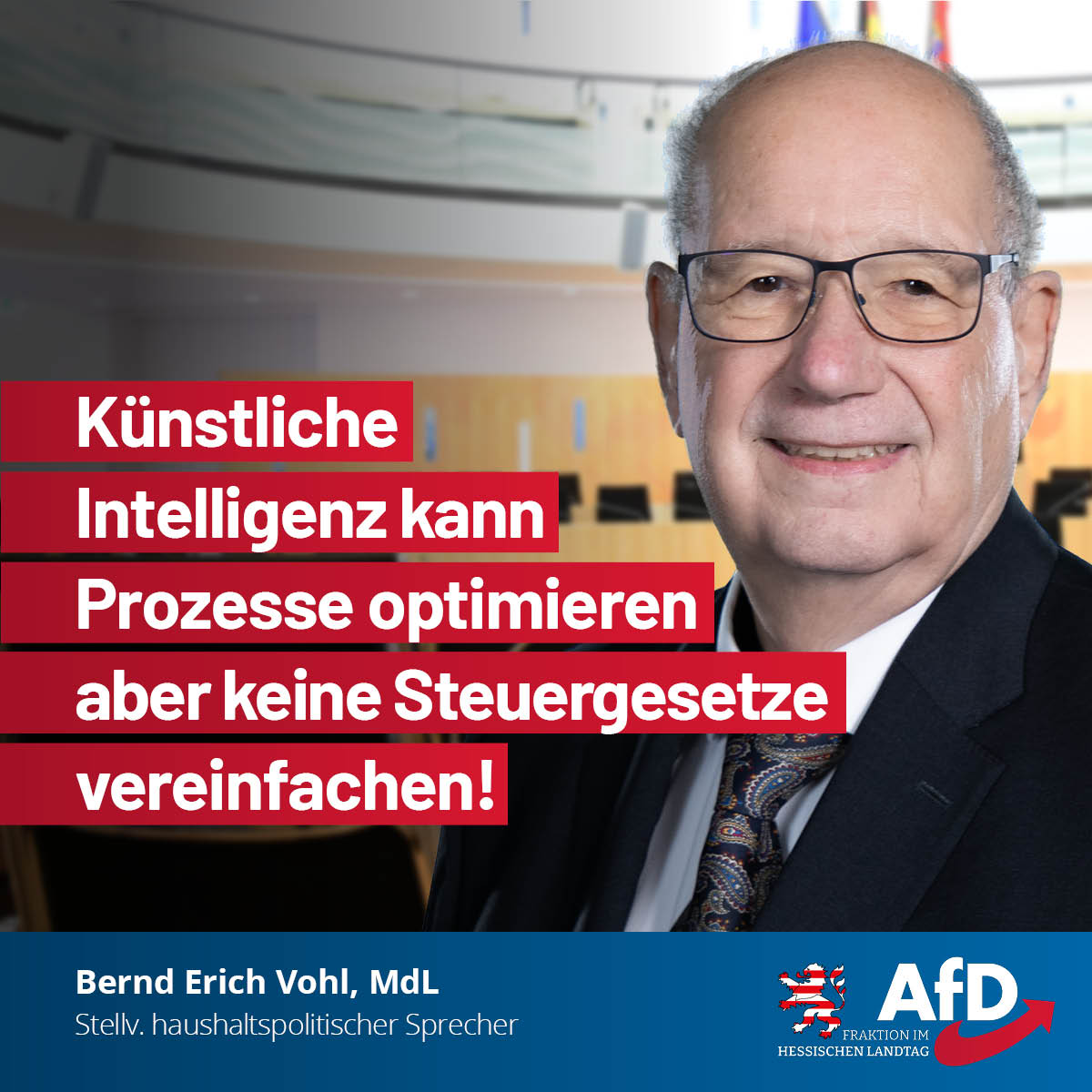 Du betrachtest gerade Künstliche Intelligenz kann Prozesse optimieren aber keine Steuergesetze vereinfachen!