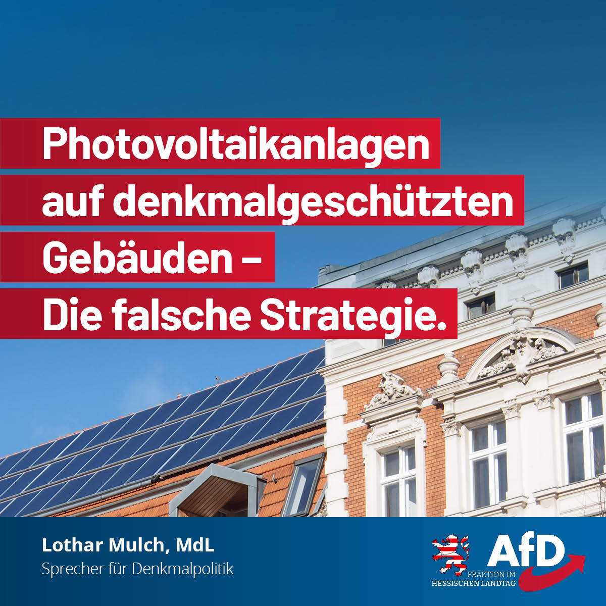 Du betrachtest gerade Denkmalschutz und Solaranlagen: Viel hilft viel ist die falsche Strategie