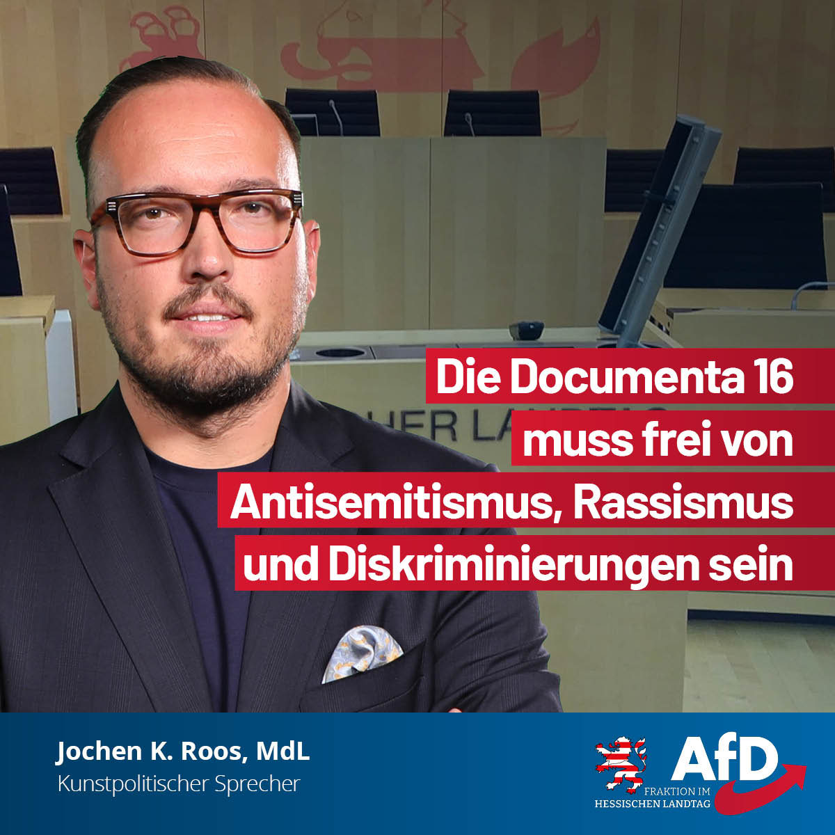 Du betrachtest gerade Die Documenta 16 muss frei von Antisemitismus, Rassismus und Diskriminierungen sein