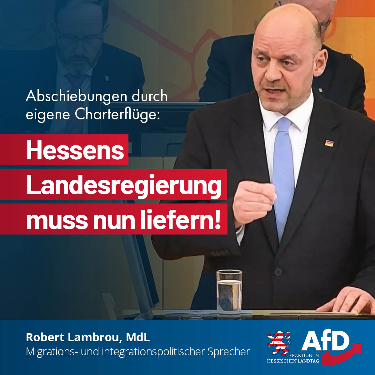 Du betrachtest gerade Abschiebungen durch eigene Charterflüge: Hessens Landesregierung muss nun liefern!