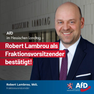 Mehr über den Artikel erfahren AfD-Fraktionsvorstand neu gewählt – Lambrou als Vorsitzender bestätigt