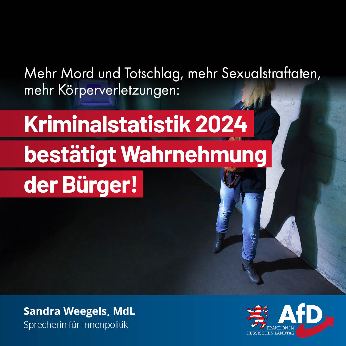 Du betrachtest gerade Mehr Mord und Totschlag, mehr Sexualstraftaten, mehr Körperverletzungen: Kriminalstatistik 2024 bestätigt Wahrnehmung der Bürger!