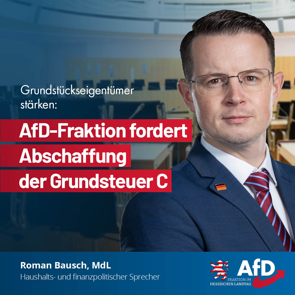 Du betrachtest gerade Grundstückseigentümer stärken: AfD-Fraktion fordert Abschaffung der Grundsteuer C