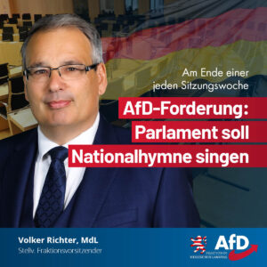 Mehr über den Artikel erfahren Parlament soll Nationalhymne singen