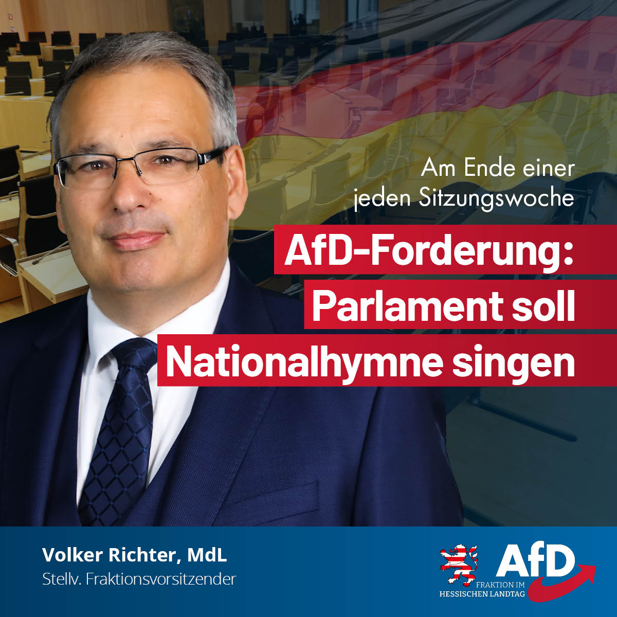 Du betrachtest gerade Parlament soll Nationalhymne singen