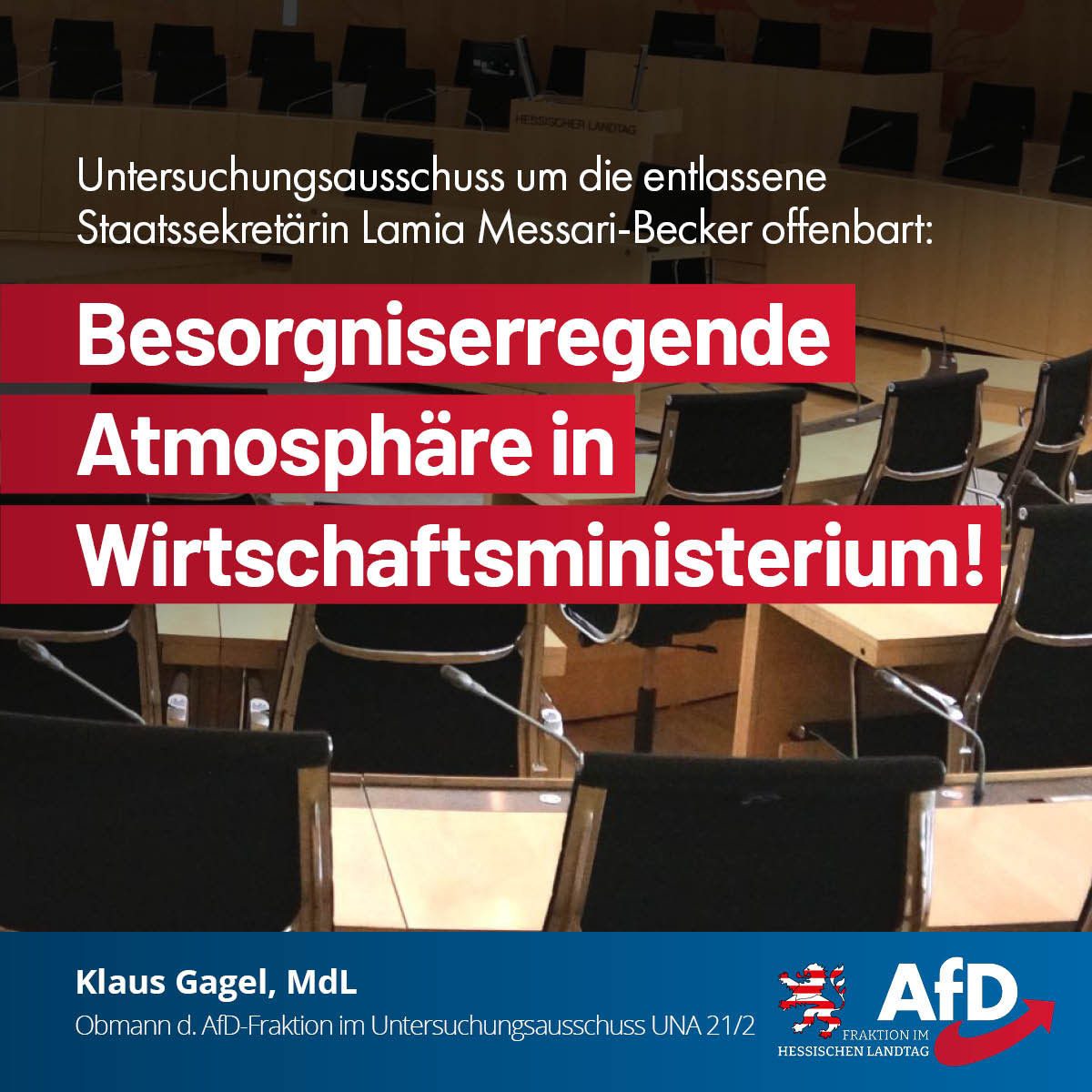 Du betrachtest gerade Untersuchungsausschuss um die entlassene Staatssekretärin Lamia Messari-Becker offenbart: Besorgniserregende Atmosphäre in Wirtschaftsministerium!