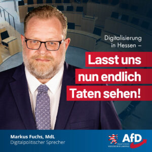 Mehr über den Artikel erfahren Digitalisierung in Hessen – Lasst uns nun endlich Taten sehen!