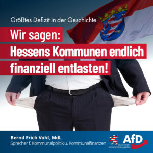 Mehr über den Artikel erfahren Hessens Kommunen finanziell entlasten! Die Landesregierung muss endlich handeln