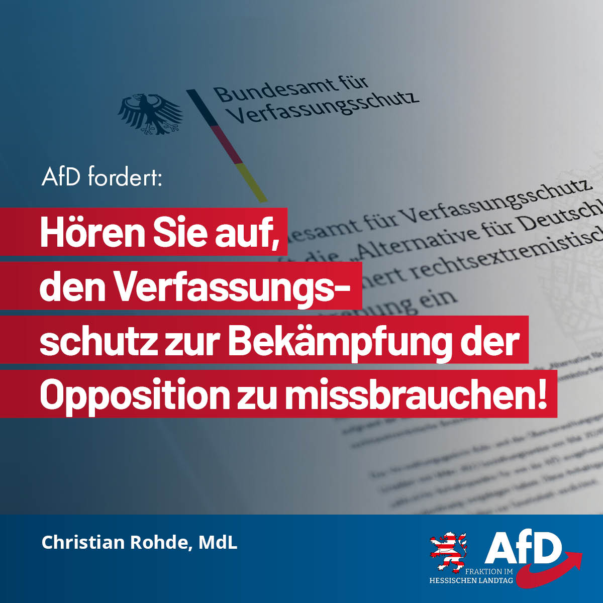 Verfassungsschutz